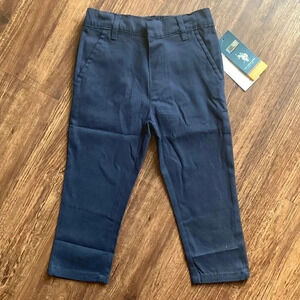 US Polo Assn Toddler Navy Blue School Uniform Twill Pants 2T